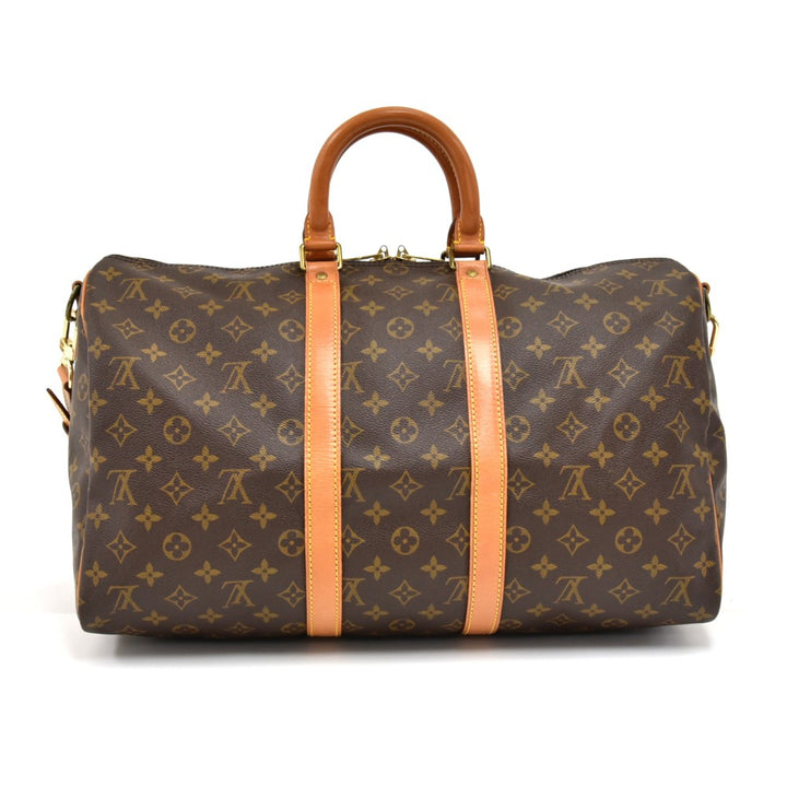 keepall 45 bandouliere monogram canvas bag