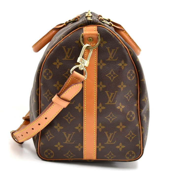 keepall 45 bandouliere monogram canvas bag