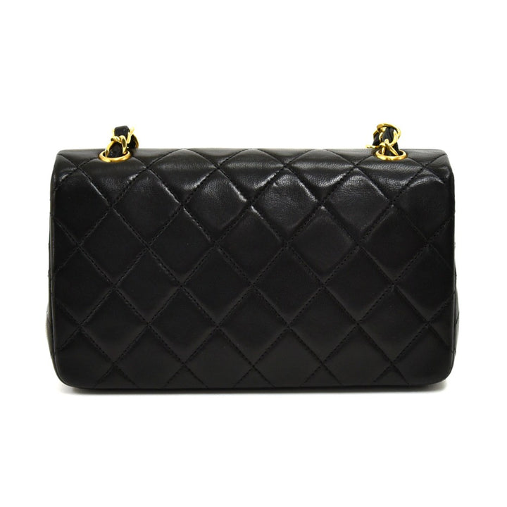 singe flap mini leather leather bag