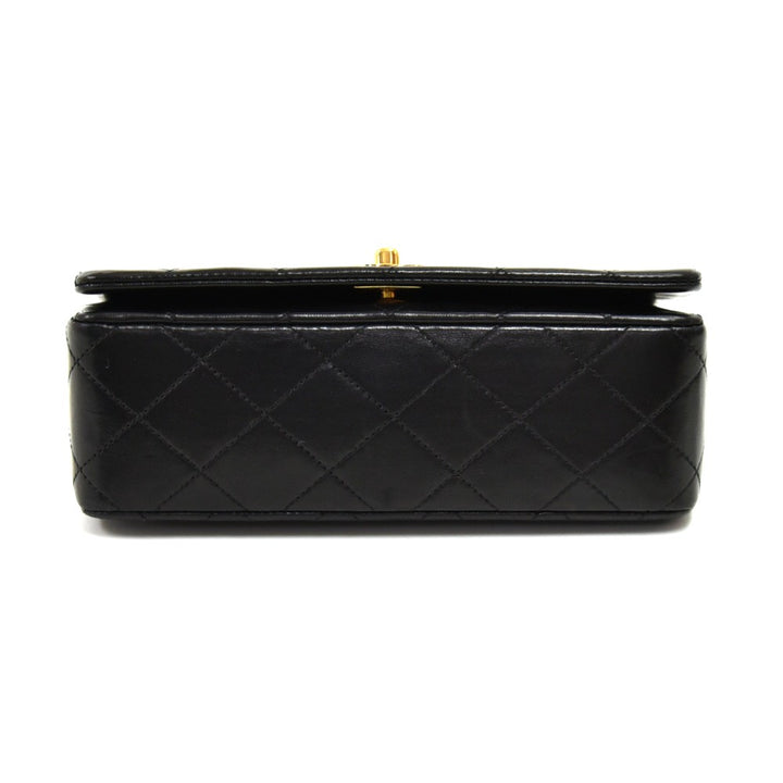 singe flap mini leather leather bag