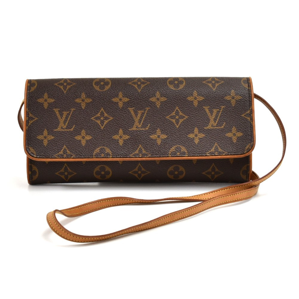 pochette twin gm monogram canvas bag