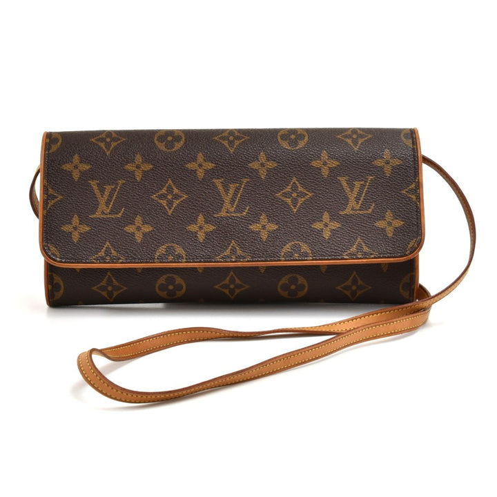 pochette twin gm monogram canvas bag