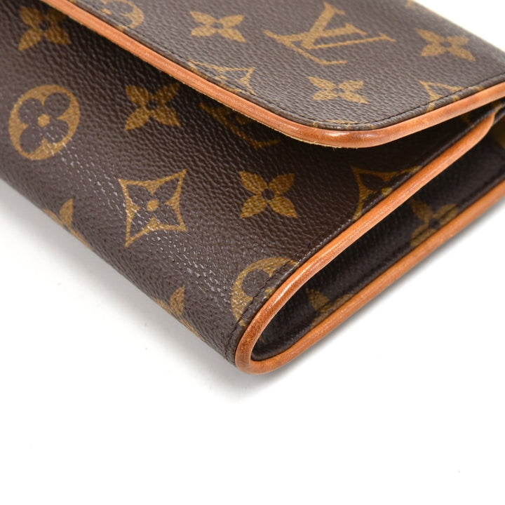 pochette twin gm monogram canvas bag