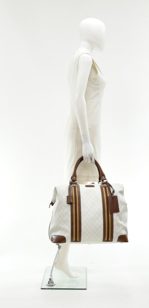 supreme monogram canvas web vintage bag