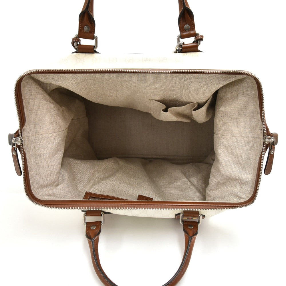 supreme monogram canvas web vintage bag