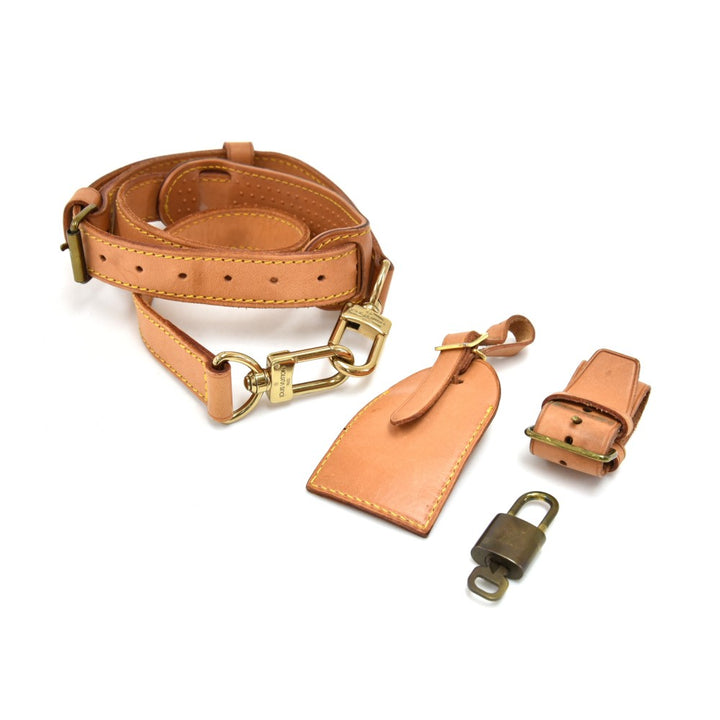 keepall 50 bandouliere monogram canvas duffel bag