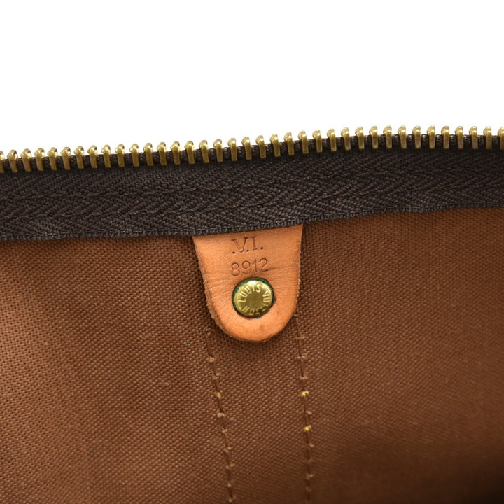 keepall 50 bandouliere monogram canvas duffel bag