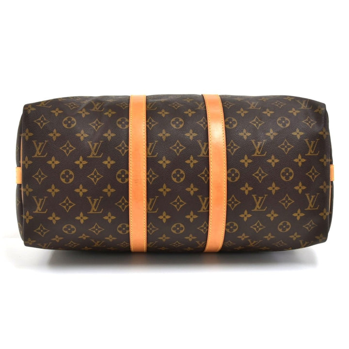 keepall 45 bandouliere monogram canvas duffel bag