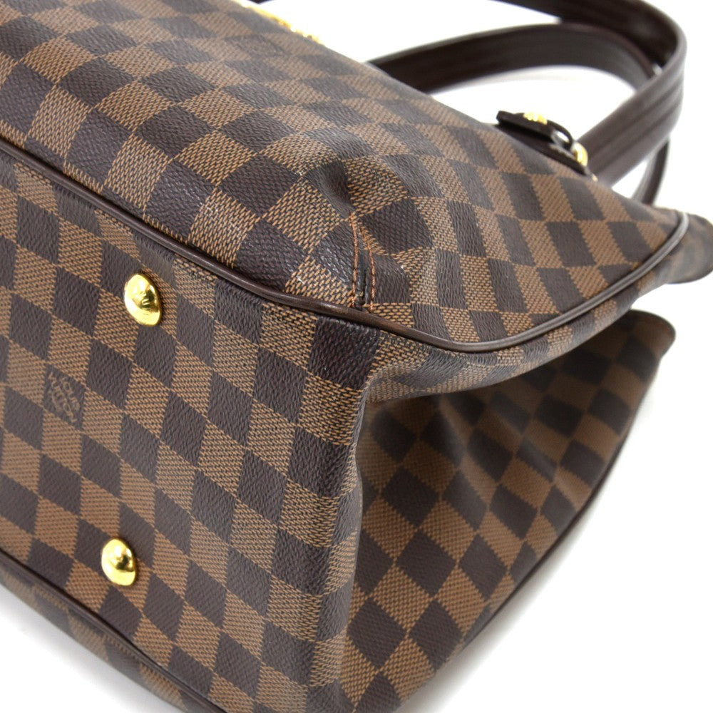 griet damier ebene canvas bag