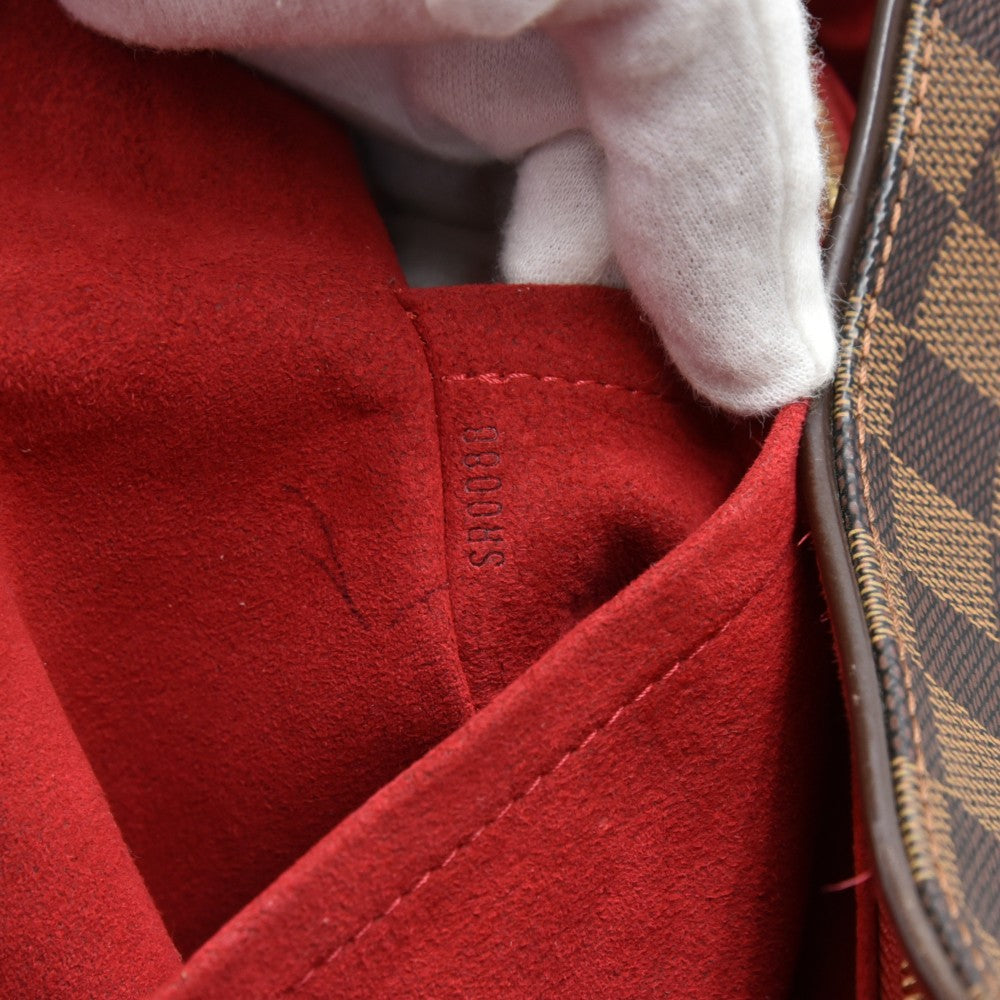 griet damier ebene canvas bag