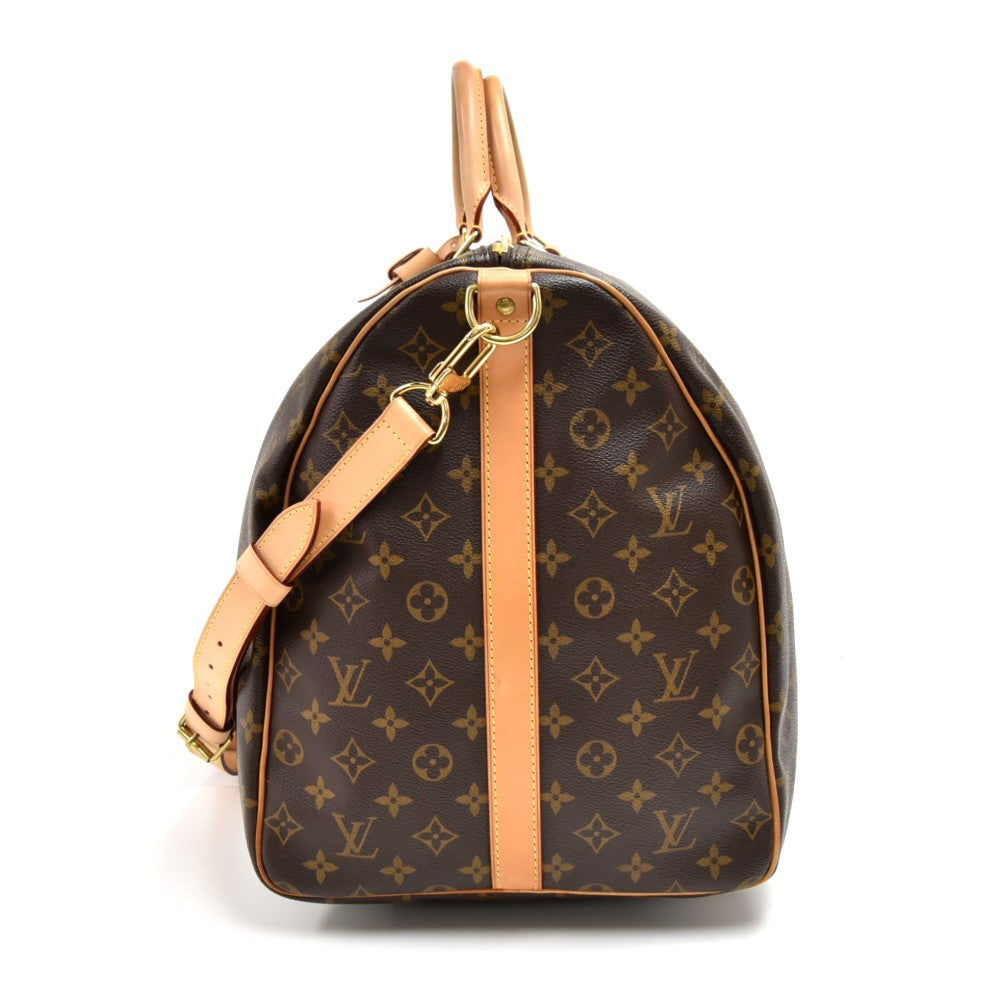 keepall 60 bandouliere monogram canvas bag