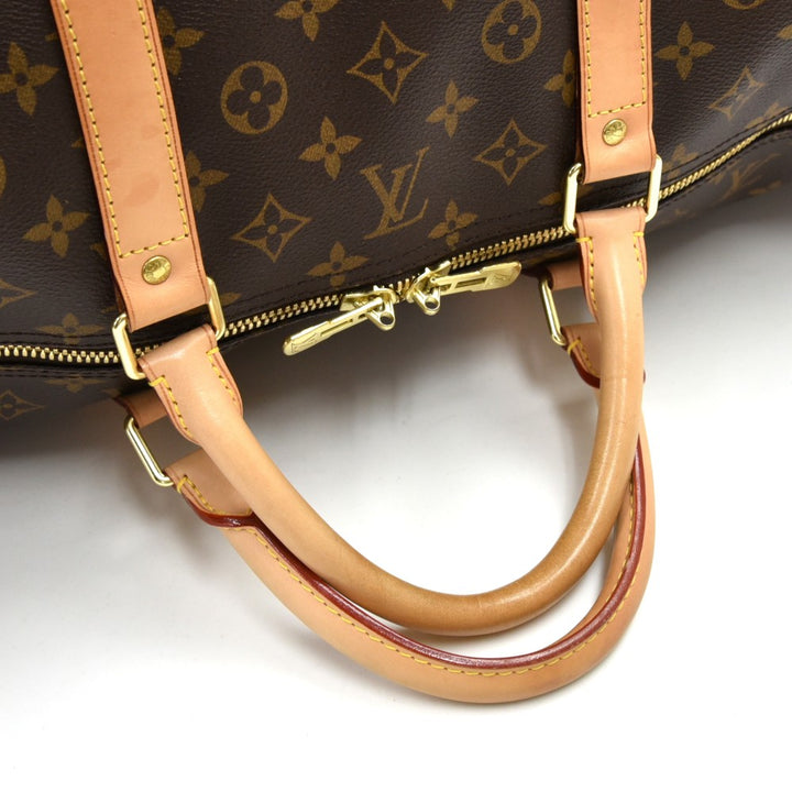 keepall 60 bandouliere monogram canvas bag