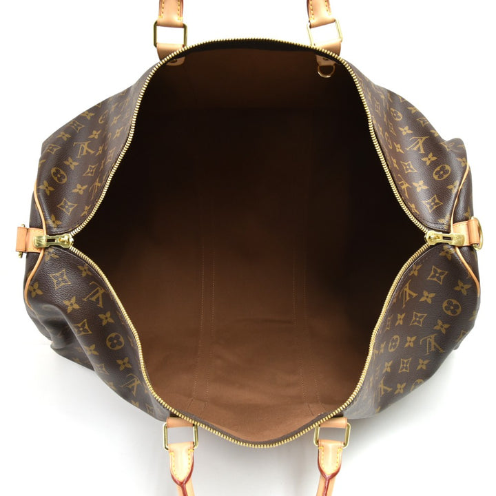 keepall 60 bandouliere monogram canvas bag