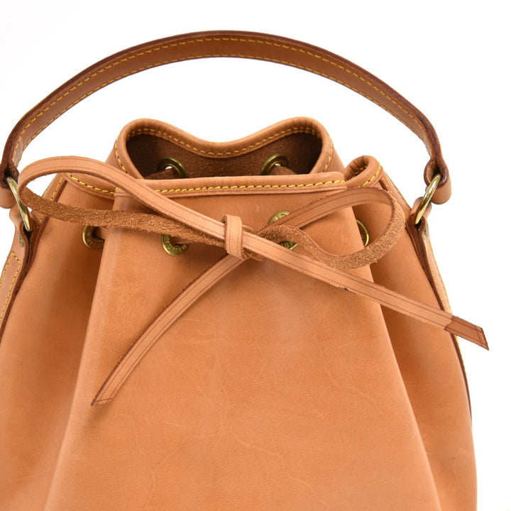 petit noe vachetta leather limited edition bag
