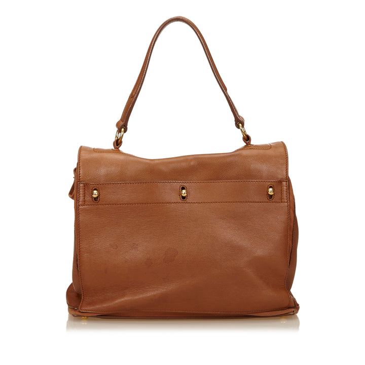 muse two calf leather handbag