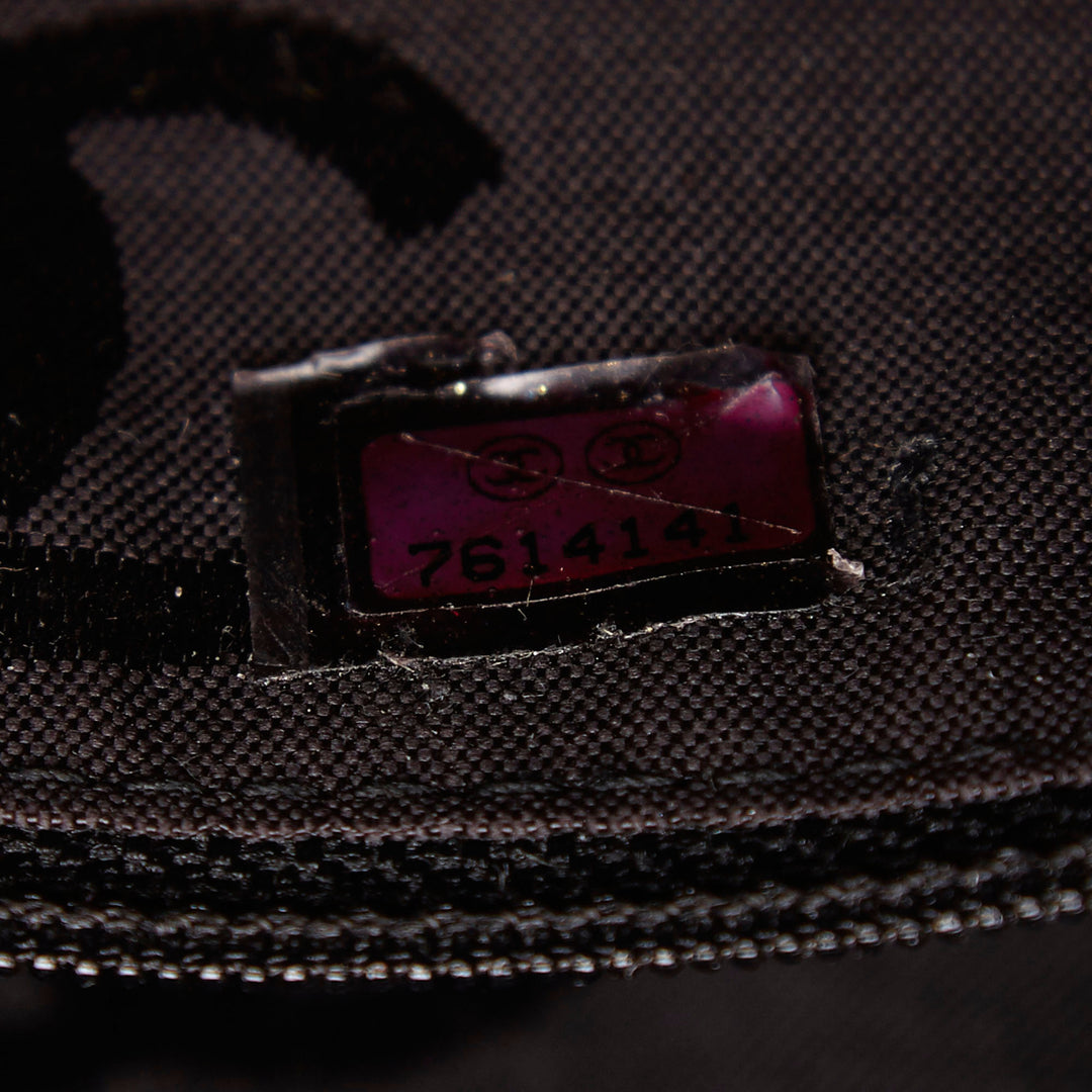 chocolate bar caviar leather shoulder bag