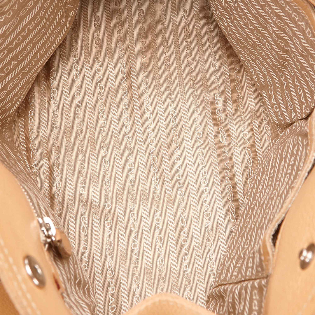 grained calf leather tote bag