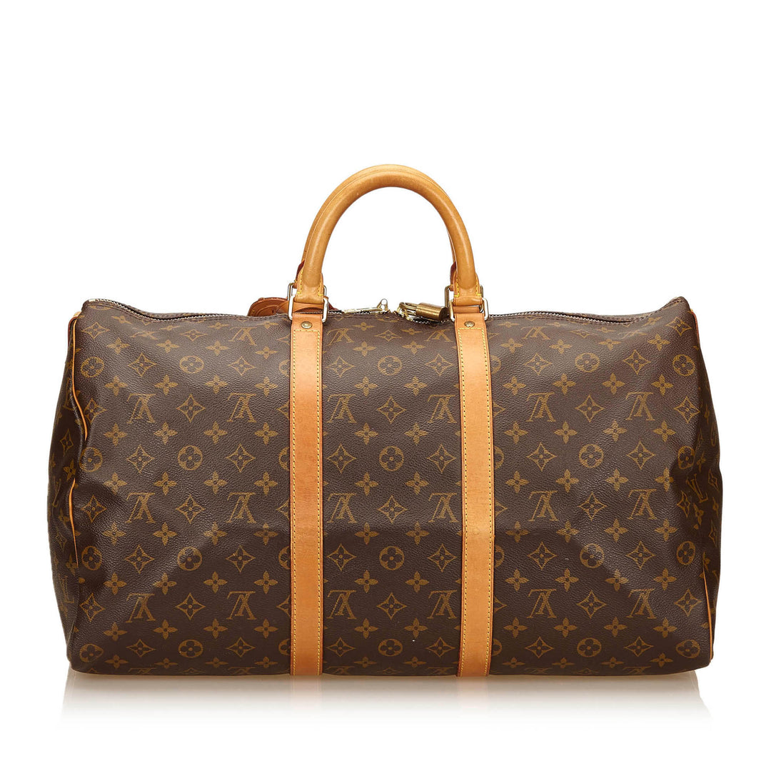keepall 50 monogram canvas travel bag