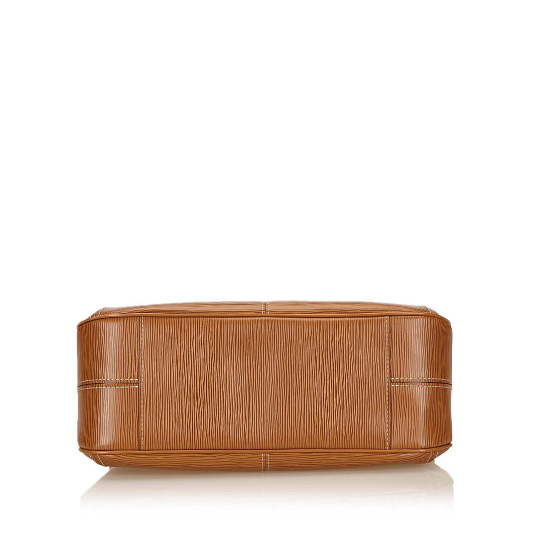 turenne pm cannelle epi leather handbag