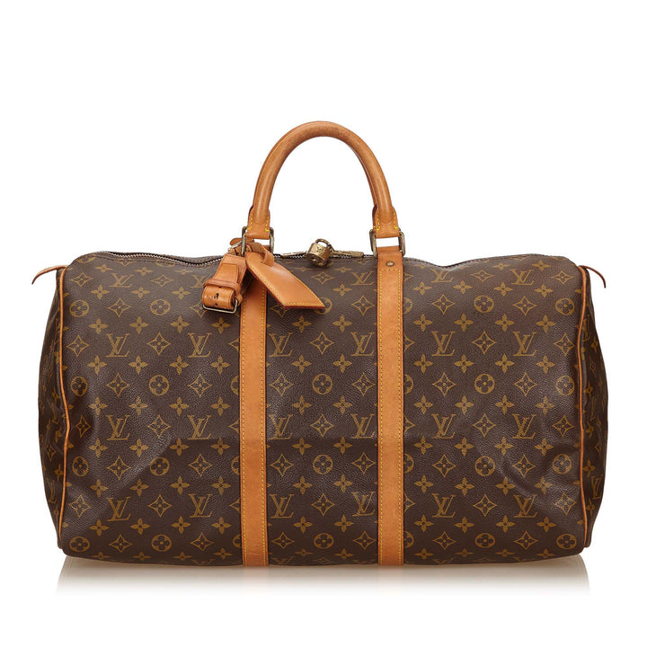 keepall 50 monogram canvas travel bag