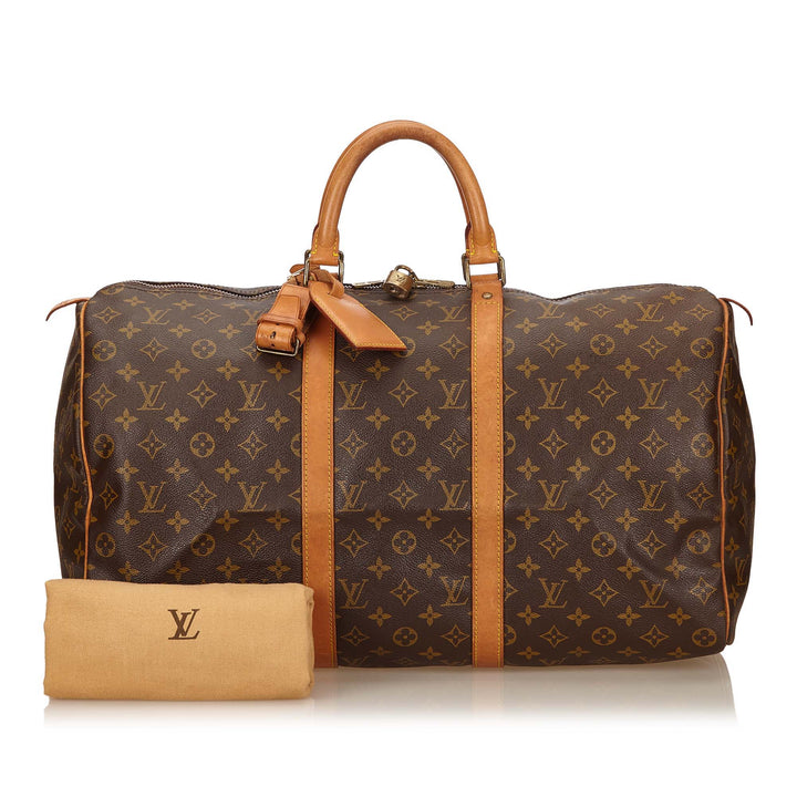 keepall 50 monogram canvas travel bag