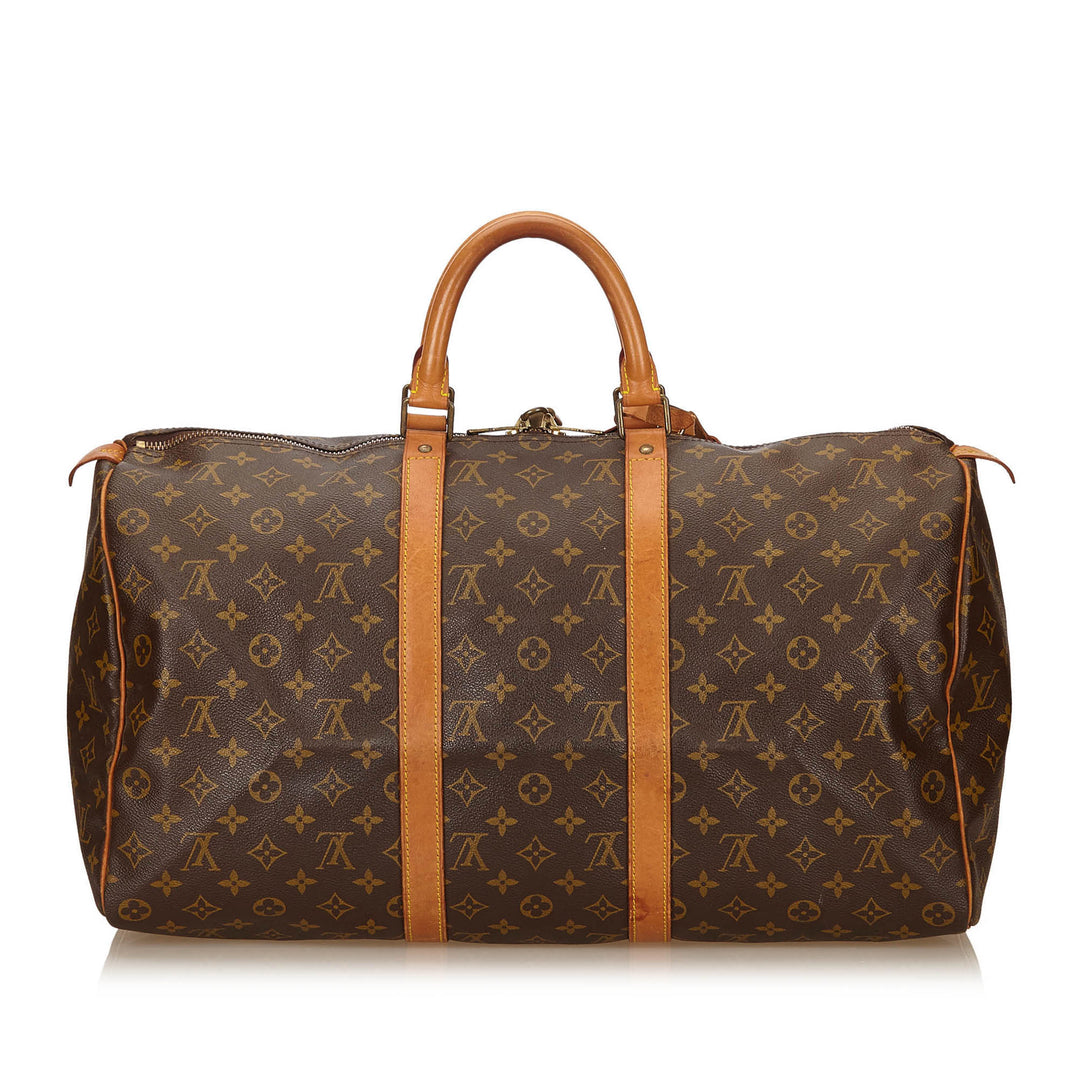 keepall 50 monogram canvas travel bag