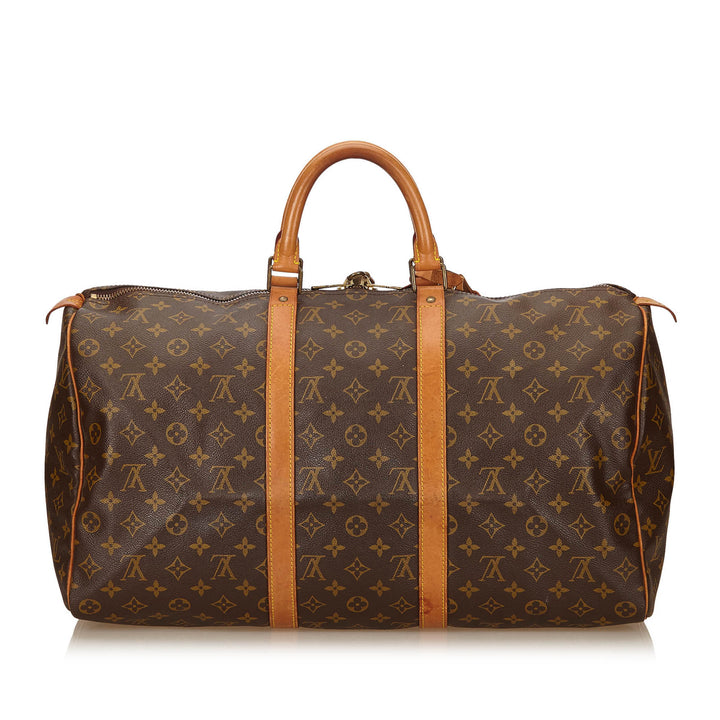 keepall 50 monogram canvas travel bag