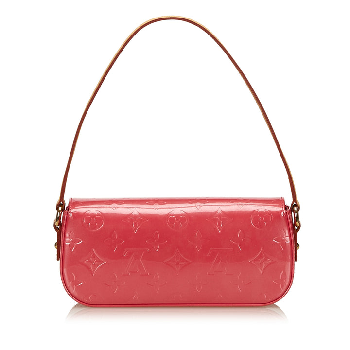 malibu street monogram vernis leather shoulder bag