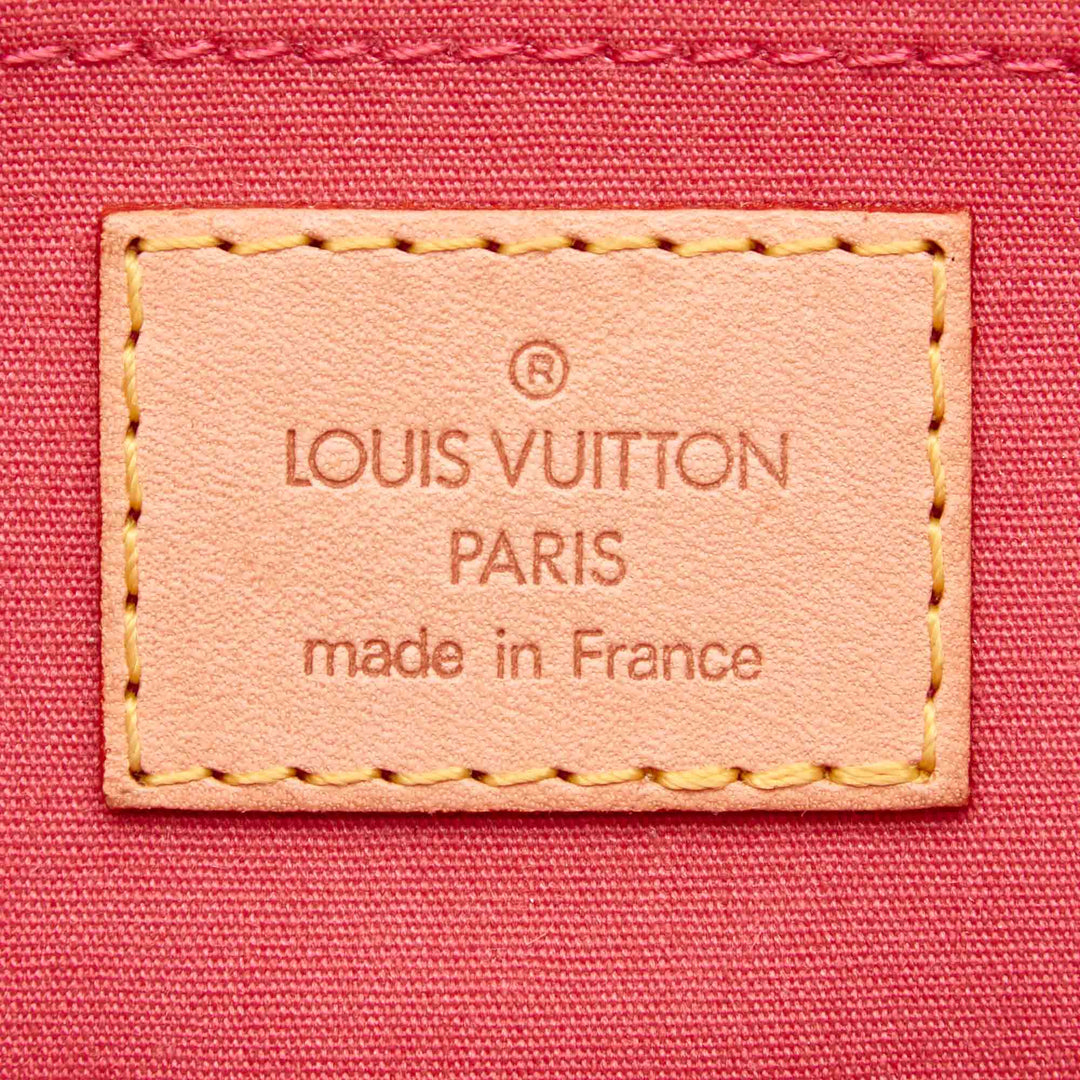 malibu street monogram vernis leather shoulder bag
