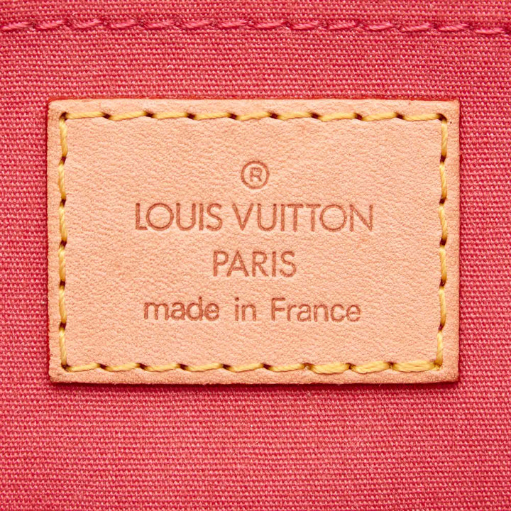 malibu street monogram vernis leather shoulder bag