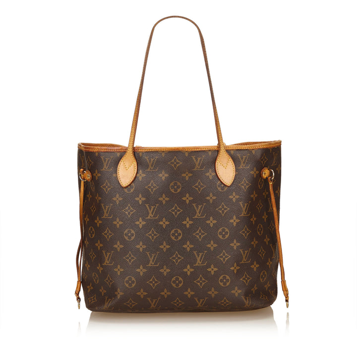 neverfull mm monogram canvas tote bag