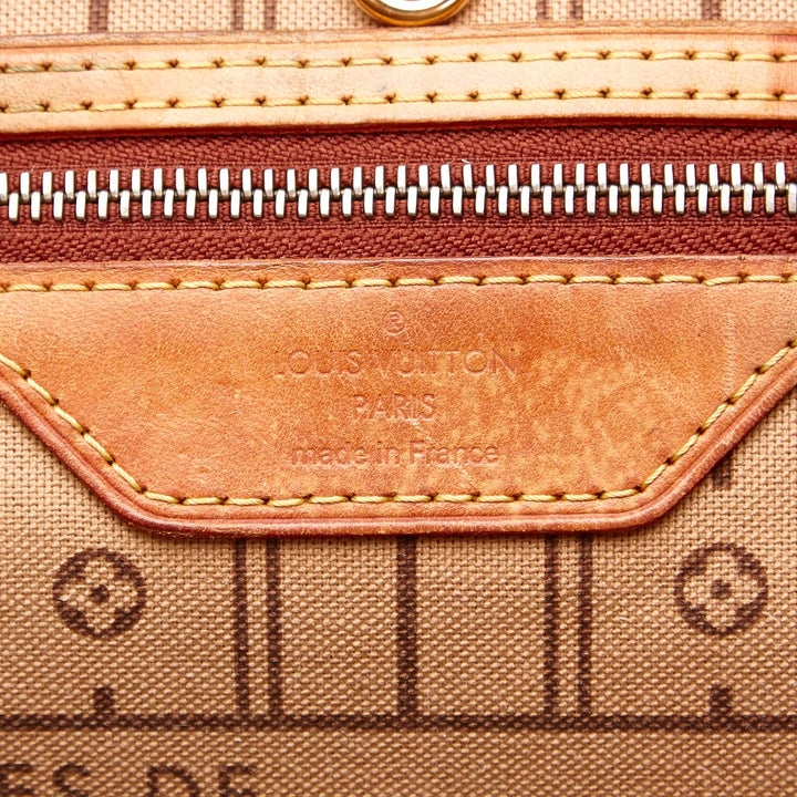 neverfull mm monogram canvas tote bag