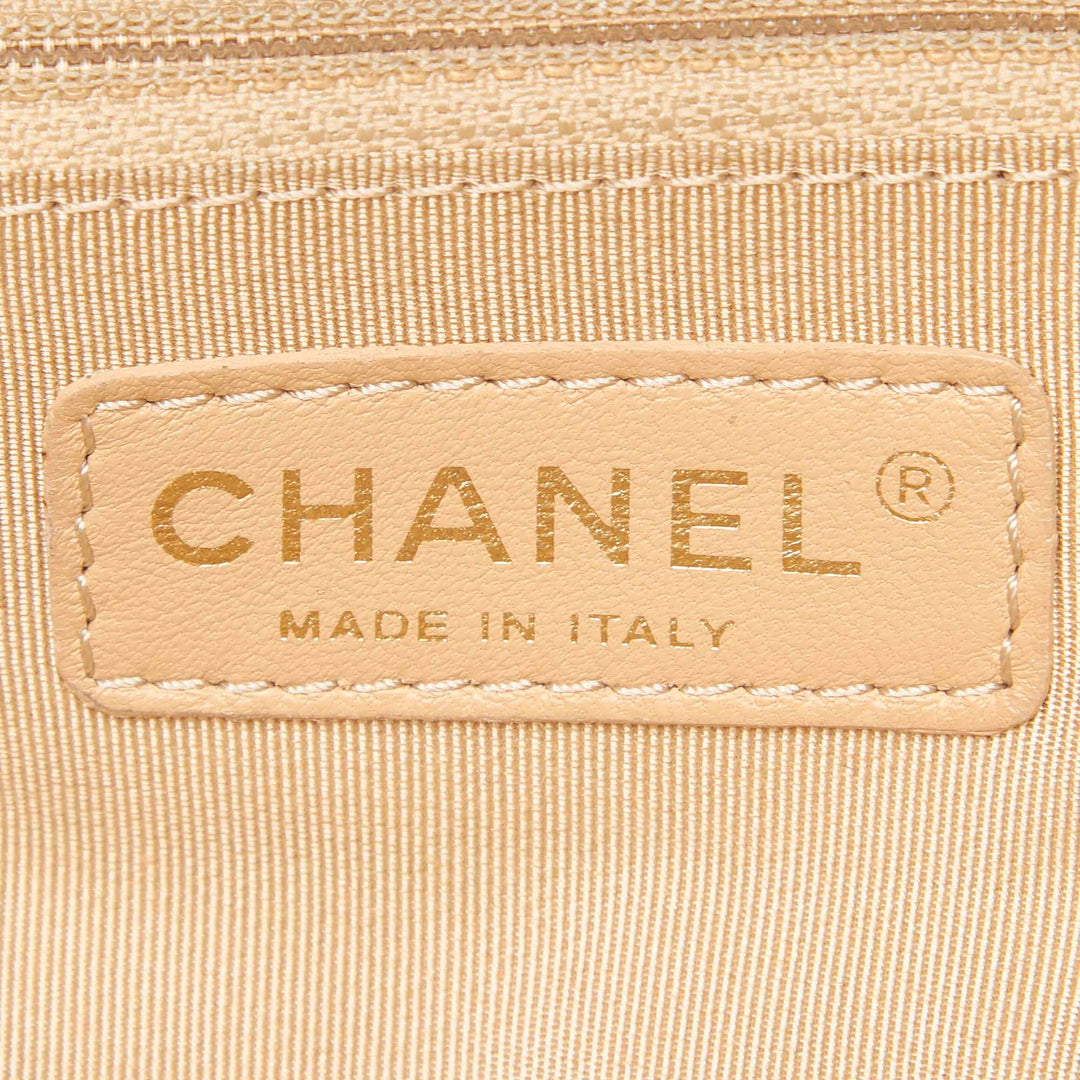 in the mix calf leather tote bag
