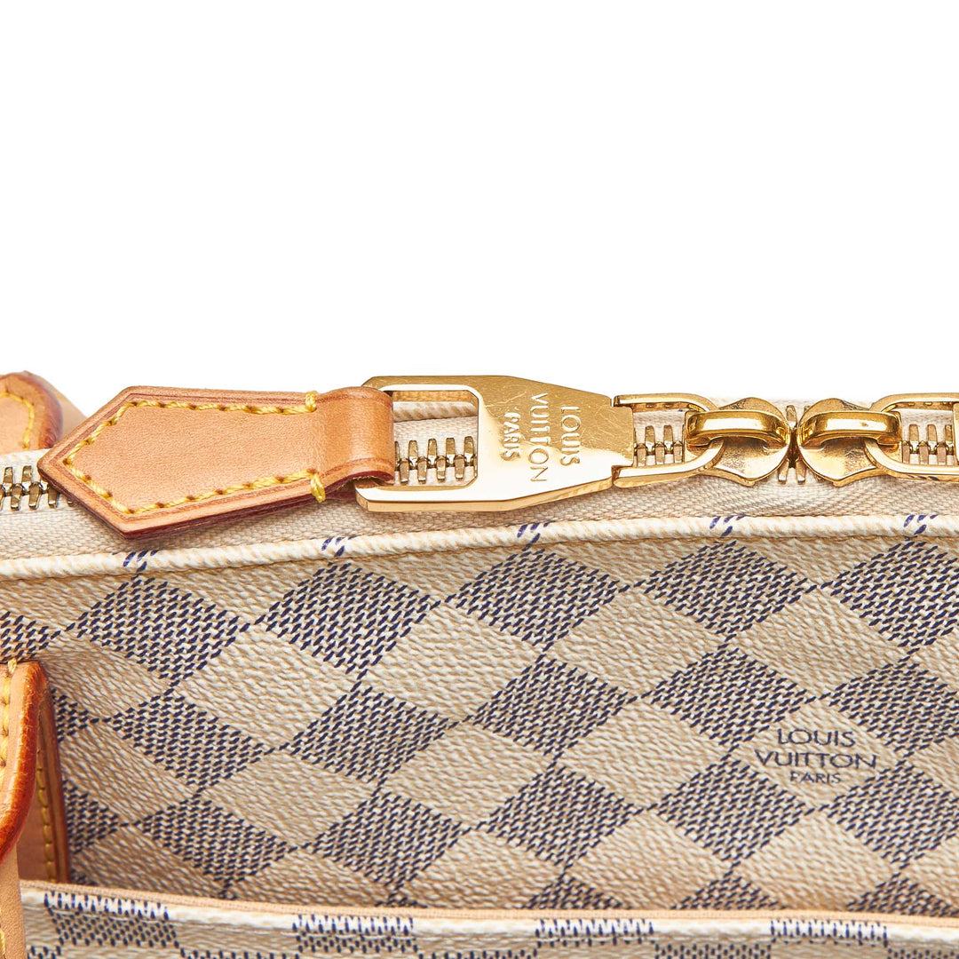Figheri PM Damier Azur Canvas Bag
