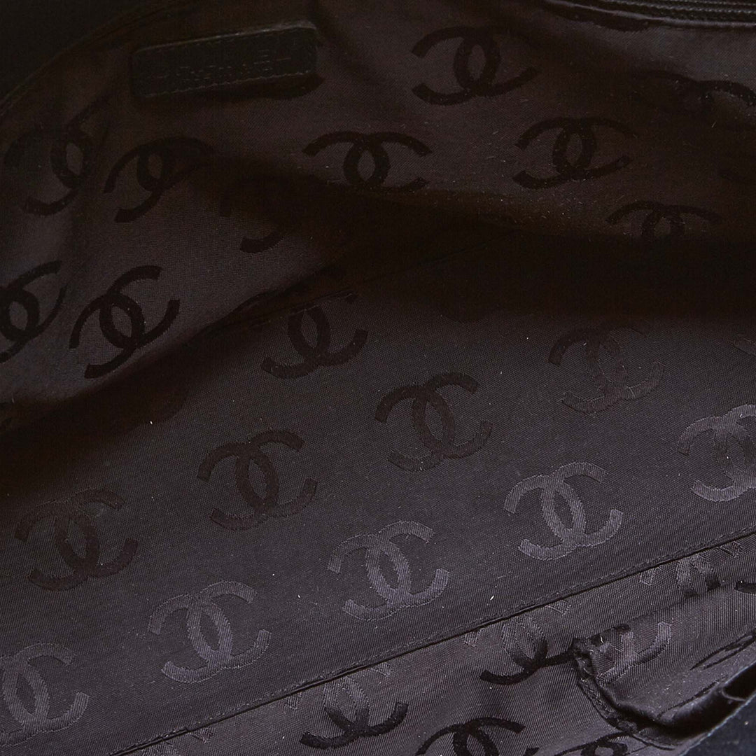 large caviar leather tote bag