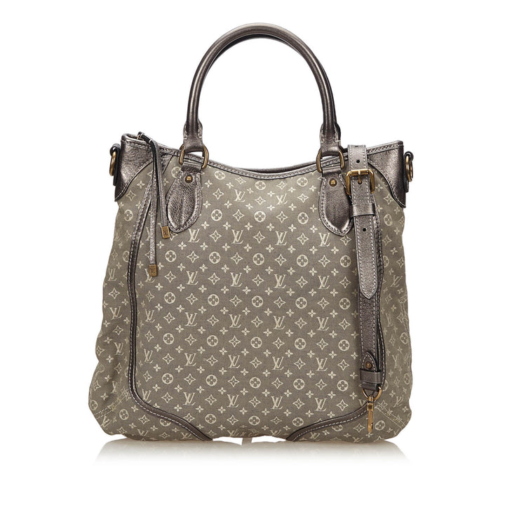 besace angele platine mini lin canvas shoulder bag