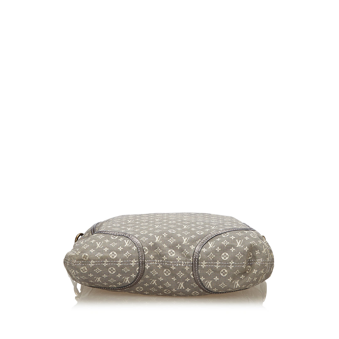 besace angele platine mini lin canvas shoulder bag