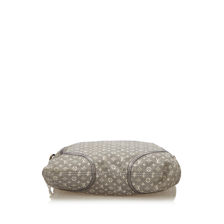besace angele platine mini lin canvas shoulder bag