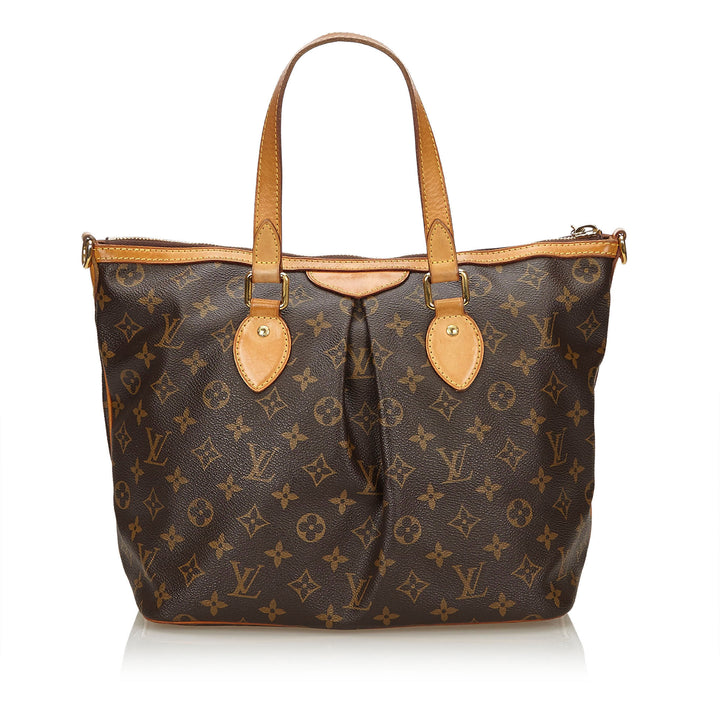 palermo pm monogram canvas handbag with strap