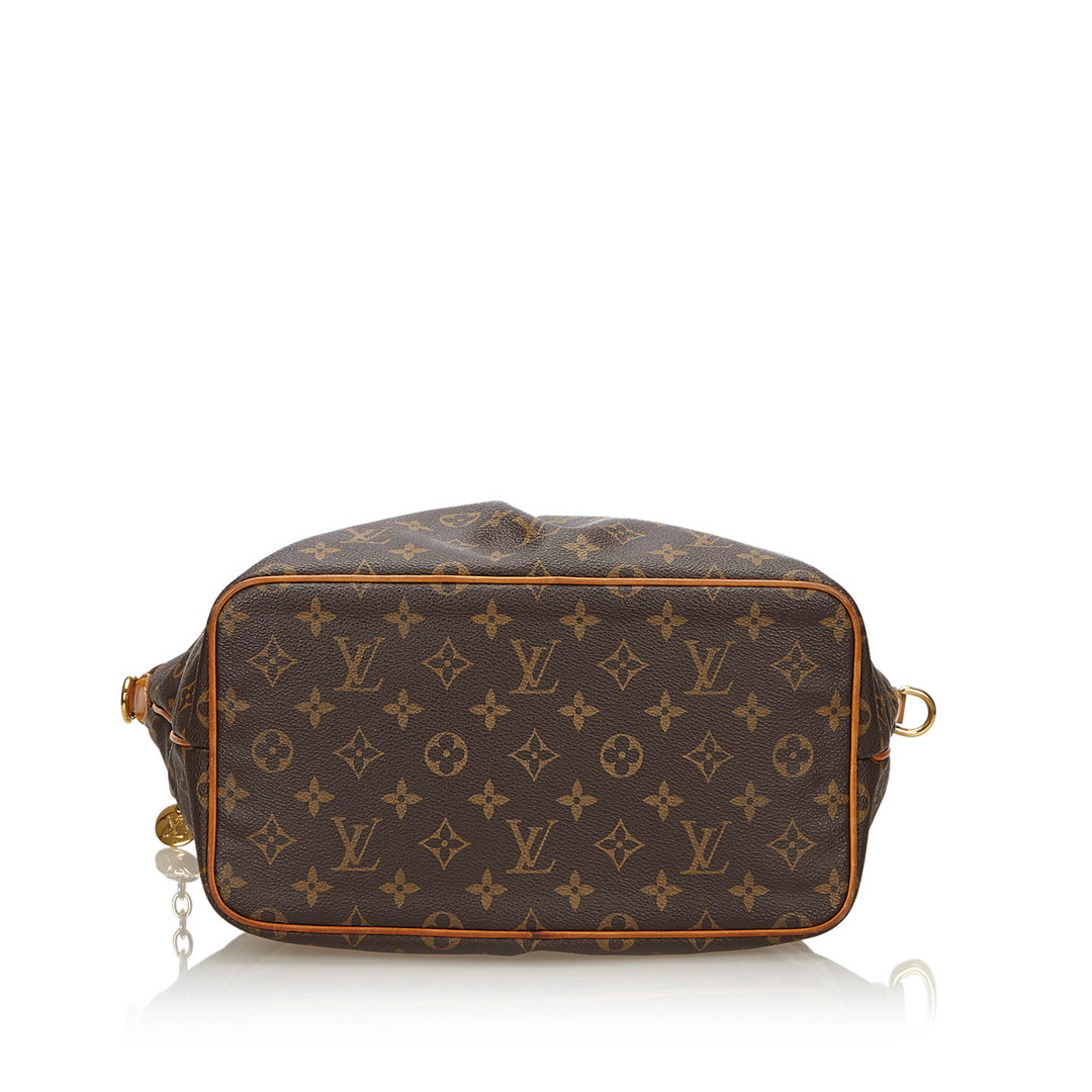 palermo pm monogram canvas handbag with strap