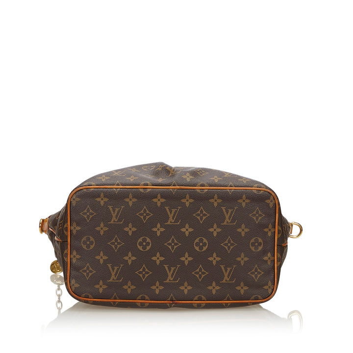 palermo pm monogram canvas handbag with strap