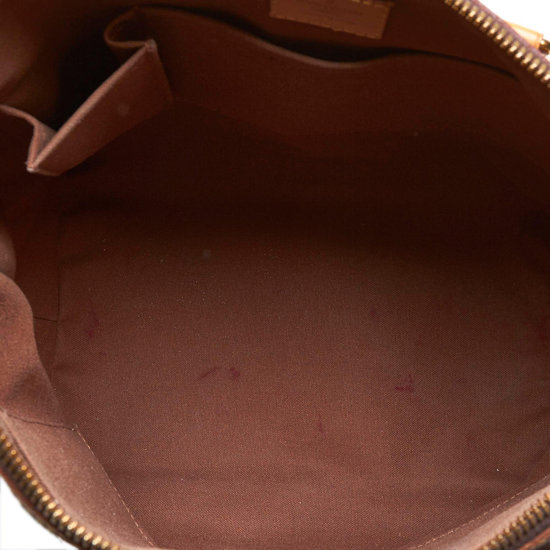 palermo pm monogram canvas handbag with strap