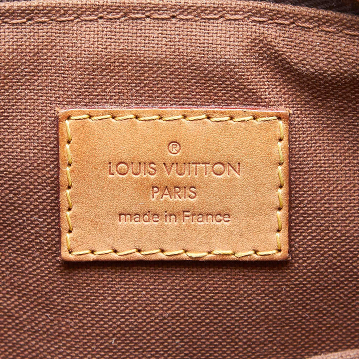 palermo pm monogram canvas handbag with strap