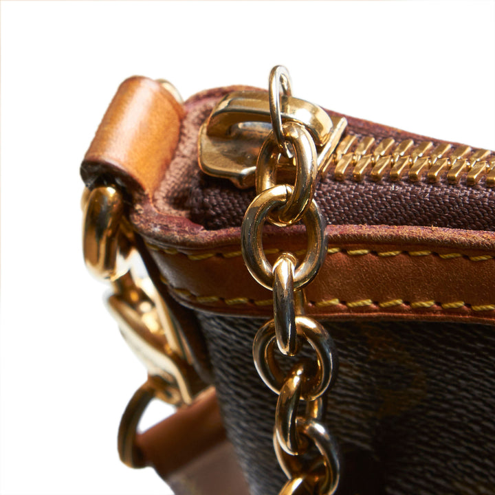 palermo pm monogram canvas handbag with strap