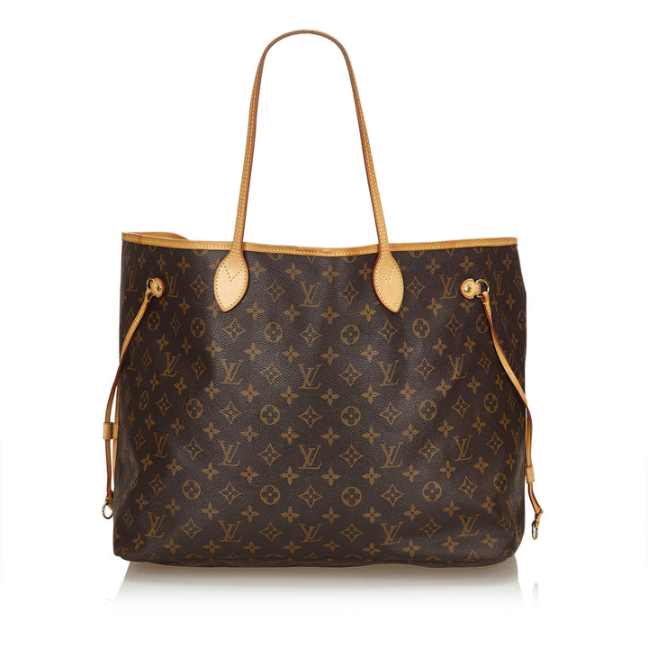 neverfull gm monogram canvas shoulder bag