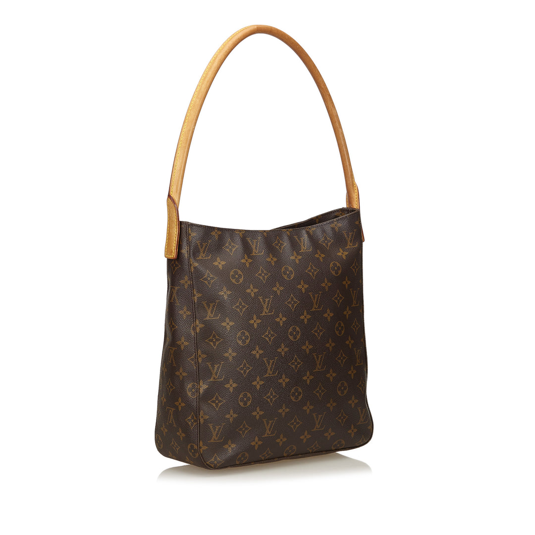 looping gm monogram canvas shoulder bag
