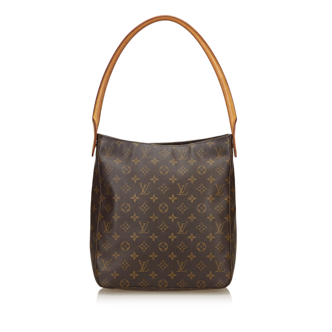 looping gm monogram canvas shoulder bag