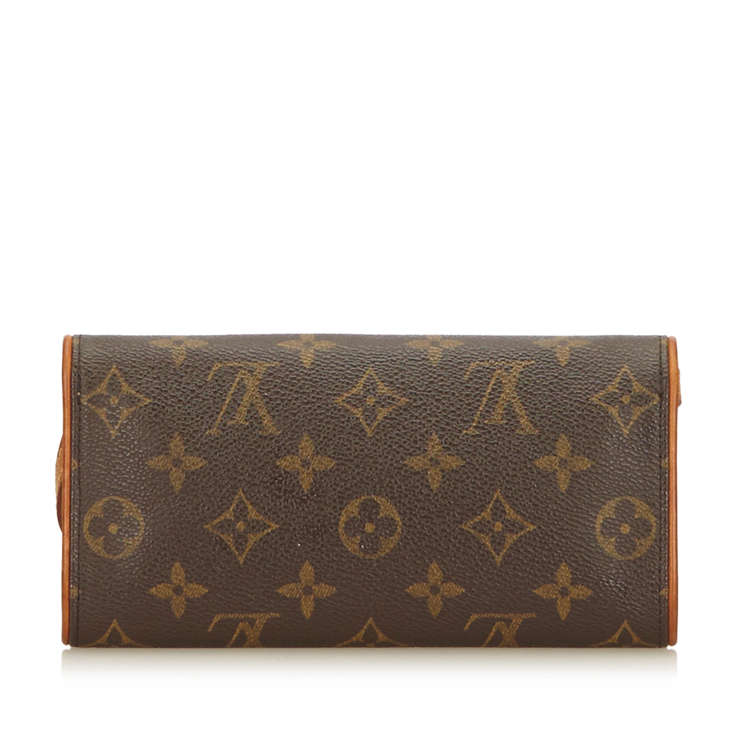 pochette twin pm monogram canvas bag