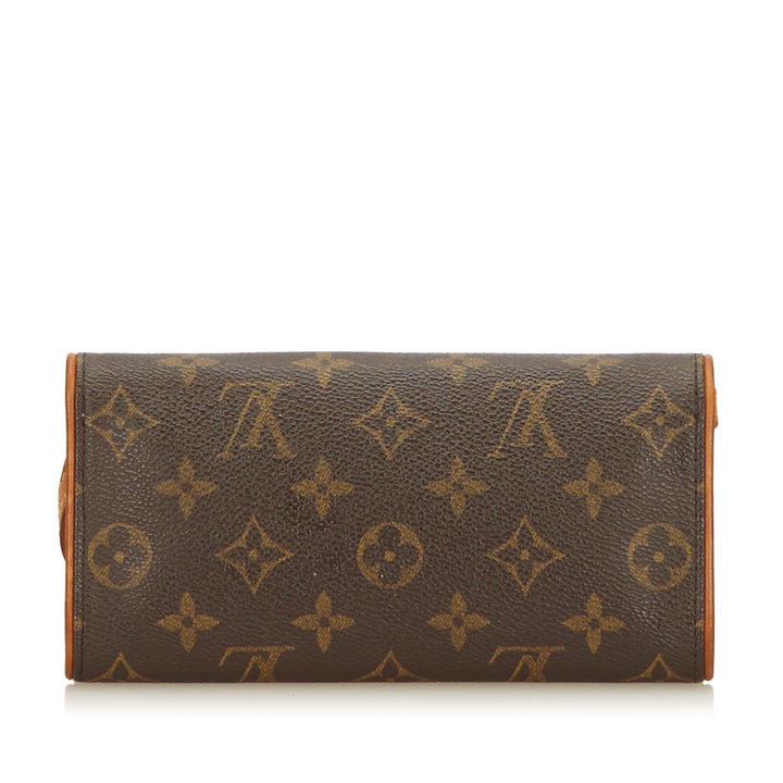 pochette twin pm monogram canvas bag