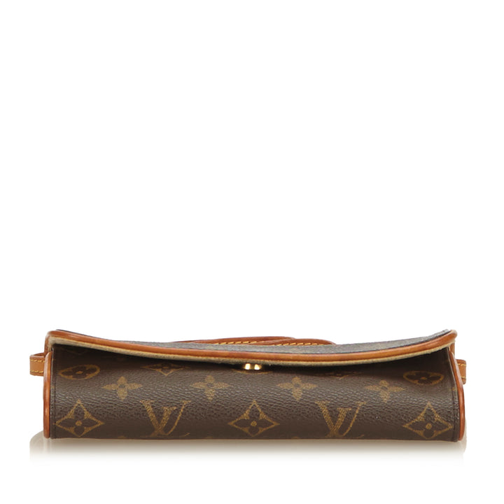pochette twin pm monogram canvas bag